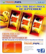 Win the Best Price of September for Travel to Europe